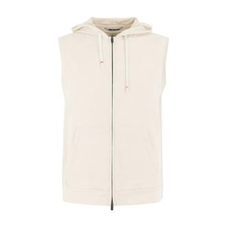 Kired Vests, male, White, Size: 2XL Soft Fleece Sports Jacket