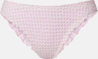 SIMKHAI Checked bikini bottoms
