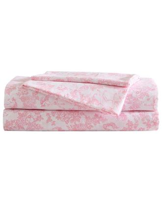 Laura Ashley Toile Unicorn Sheet Set
