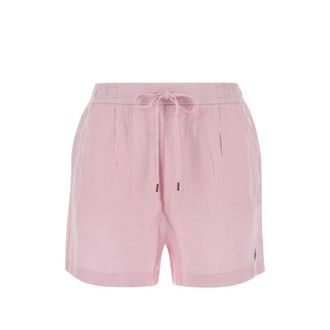 Ralph Lauren Pastel Pink Linen Bermuda Shorts