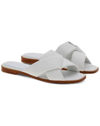 Ferragamo Knot Leather Slide