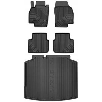OEM Set 77 Alfombrillas Y Alfombrilla Skoda Scala Hatchback Desde 2019