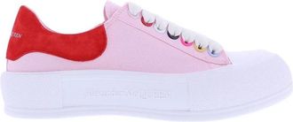 Alexander McQueen Dames Sneaker Fabri. S.Gomm Ca. S./Sen - Dames - Sneakers - Roze - 39 EU - Schoenen