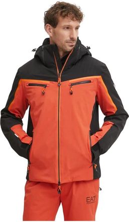 Emporio Armani Kitzbuhel Colorblock Jas - Heren - Ski Jassen - Veelkleurig - S - Leer - Fitness