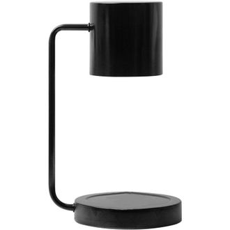 OEM L&aacute;mpara Calentadora De Velas, L&aacute;mpara De Vela Regulable, Calentador De Velas De Metal, Base De Cera Para Velas Grandes En Frasco (negra)