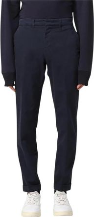 Fay Heren, Broeken, Blauw, Maat: W36 Katoen