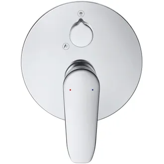 Duravit B.1 Mezclador Monomando Enyesado Para Ducha, Roseta - Duravit