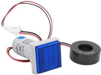 OEM Volt&iacute;metro Digital - Medidor De Corriente - Mediciones El&eacute;ctricas - Pantalla Multifuncional - Ca 60-500v - Azul