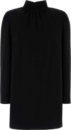 Max Mara Black Crepe Embassy Dress