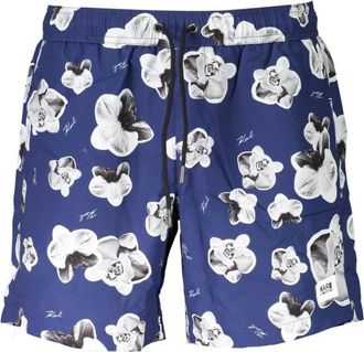 Karl Lagerfeld Swim Boxer - Heren - Strandmode - Veelkleurig - M - Polyester - Badmode