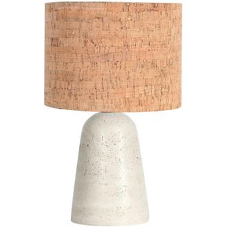 Anne Lighting Anne Lighting - L&aacute;mpara De Mesa - Travino - Crema Natural