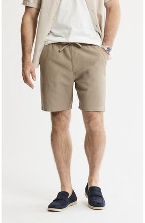 J.A.C.H.S. Cotton Twill Drawstring Shorts in Cappuccino at Nordstrom, Size Xx-Large