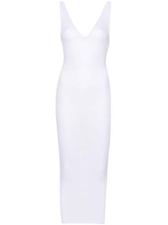 Maison Close Jurk met open rug - Wit