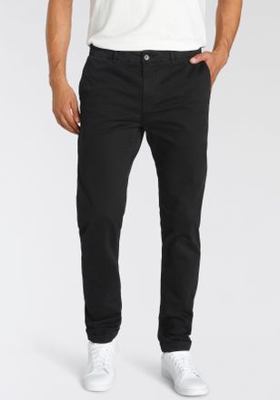 Replay Chinohose REPLAY Chino BRAD, Herren, Gr. 29, L&auml;nge 30, schwarz, Canvas, Obermaterial: 98% Baumwolle, 2% Elasthan, slim fit lang, Hosen Chinohose