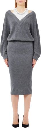 Liu Jo Mujer, Vestidos, Gris, Talla: S