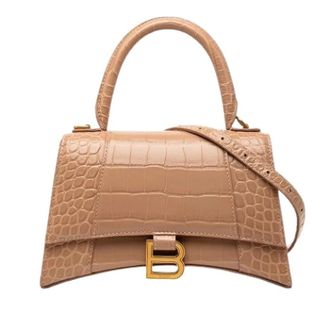 Balenciaga Pre-owned Handbags, female, Brown, Size: ONE SIZE Pre-owned The Hourglass