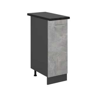 Vicco Armario De Farmacia R-line, Hormig&oacute;n, 30 Cm, Et Antracita