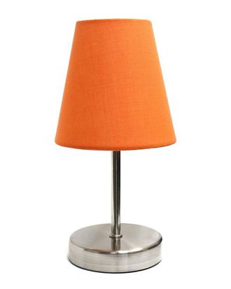 Lalia Home Nauru 10.5In Traditional Petite Metal Stick Bedside Table Desk Lamp