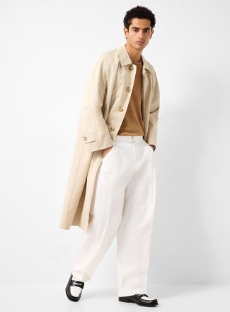 Le 31 Mens Belted pleated pant Imported from Seoul Loose fit