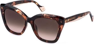 Yalea SYA194 BESSI 02AD Womens Sunglasses Tortoiseshell Size 54