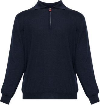 Kiton Hombre, Jerseys, Azul, Talla: XL