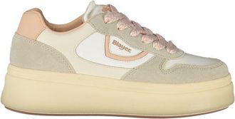 Blauer Bianco Polyurethaan Dames Sneaker