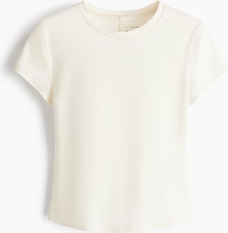 H&M Sportshirt mit DryMove - White