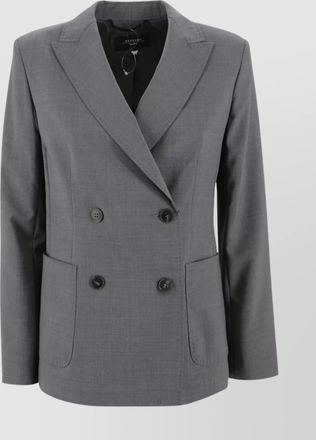 Max Mara blazer tailored peak lapels
