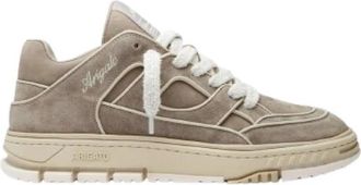 Axel Arigato Area Lo Sneaker - Heren - Sneakers - Beige - 43 EU - Leer - Schoenen