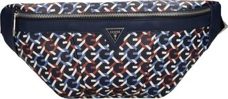 Guess G Woven Bum Bag - Heren - Heuptassen - Blauw - ONE Size - Leer - Tassen