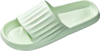 Generic Bath Slippers for Couples, Soft Sole, Cloud Shoes, Comfortable Unisex Bathing Slippers, Cloud Non-Slip Bath Mules, Lightweight, Breathable Shower Slip