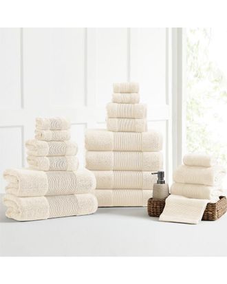 Modern Threads Air Cloud 18Pc Towel Set