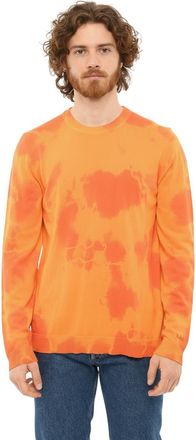 Woolrich Orange Tie-Dye Sweater