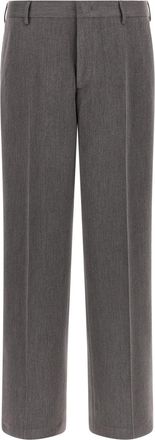 Cellar Door Dark Grey Flat Front Pants
