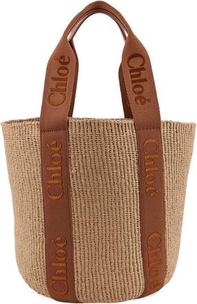 Chlo&eacute; Logo-straps Bucket Bag