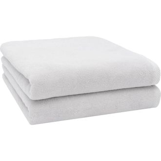 Linum Home Textiles 2-Pack Ediree Cotton Bath Towel Set in Silver at Nordstrom Rack