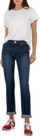 Kut from the Kloth Catherine Boyfriend Jeans In Blue