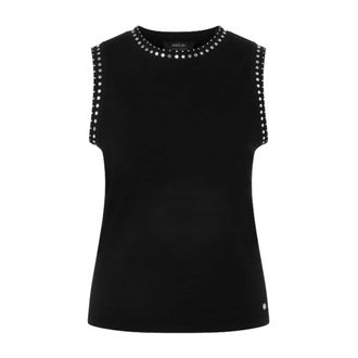 Marc Cain Mujer, Camisetas, Negro, Talla: M