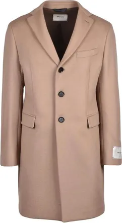 Paoloni Jassen, Heren, Beige, XL, Wol, Cappotto