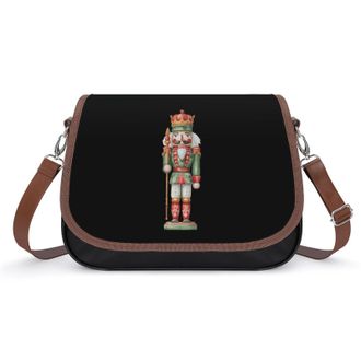 Generic Watercolor Nutcracker Fashion Womens Crossbody Bags Novelty Handbag Shoulder Bag Purse