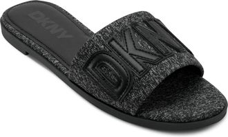 DKNY Womens Willow Slide Slip-On Flats Sandal