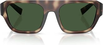 Dolce & Gabbana Sunglasses Dg6206 344482 Brown/Dark Green Men