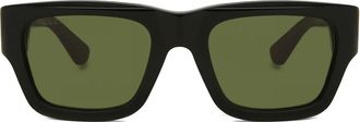 Gucci GG1668S 003 Mens Sunglasses Black Size 52 - Free RX Lenses - Free RX Lenses