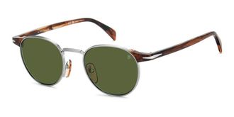 David Beckham DB 1223/S 9CI/QT Mens Sunglasses Silver Size 49