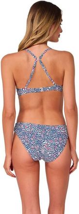 Swim Systems Chloe Bikini Swim Bottoms in Americana Rib at Nordstrom, Size X-Small