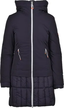 Dekker Black Padded Polyamide-Blend Coat