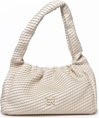 Ermanno Scervino Hobo Teagan Shoulder Bag - White