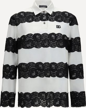 Dolce & Gabbana Long-sleeve Polo Female 40