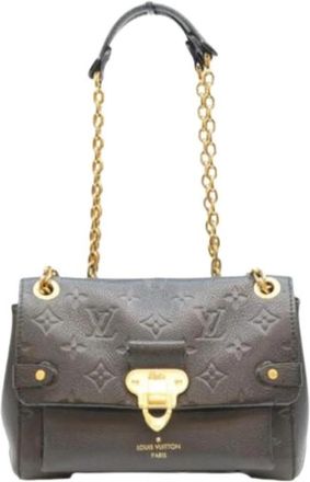 Louis Vuitton Pre-owned Monogram Empreinte Schoudertas - Dames - Vintage Handtas - Zwart - ONE Size - Leer - Vintage