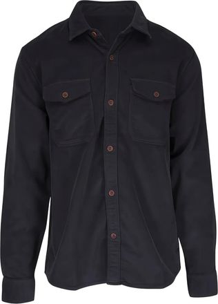 Faherty Giacca-camicia con bottoni - Grigio